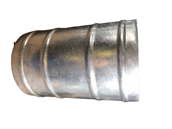 Tronchetto portagomma doppio D.102 - zincato