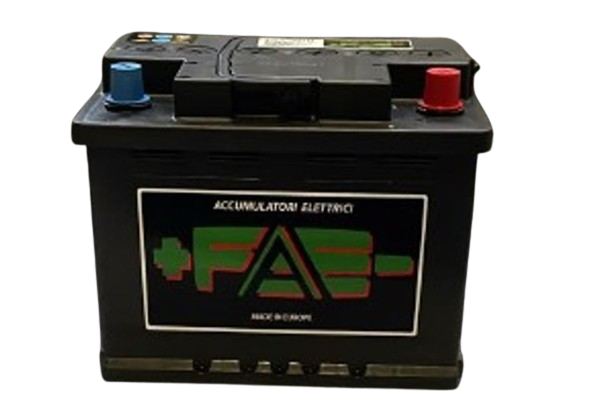 Batteria 12V/60 ah + DX - 60 AH, Polarità: SX
