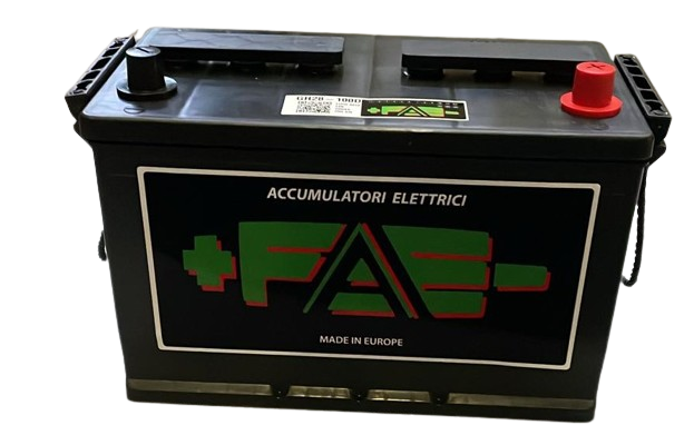 Batteria 12V/100 ah - 100 AH, Polarità: DX