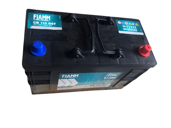 Batteria fiamm 12V/110 ah + DX L.35 (iveco daily)