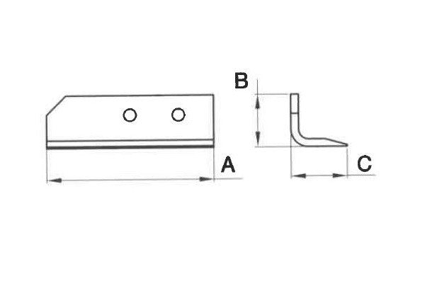 Zappetta scavafossi dondi 173-60 DX