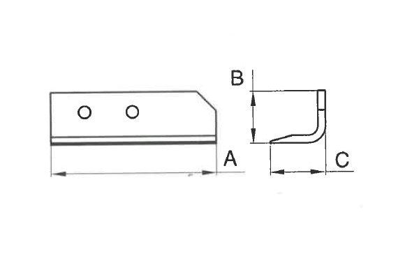 Zappetta scavafossi dondi 173-60 SX
