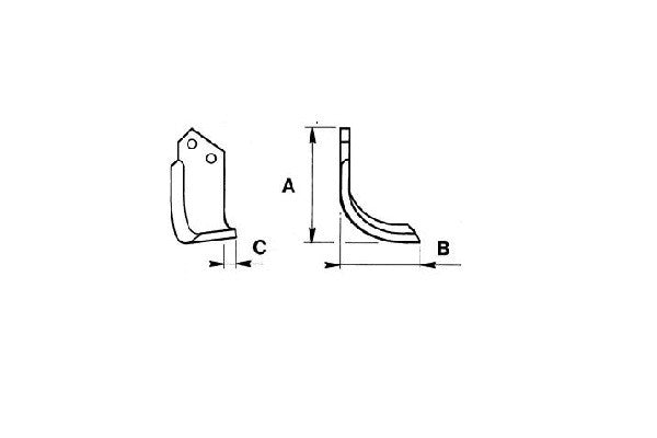 Zappetta goldoni fresa 22 m 4265/4312