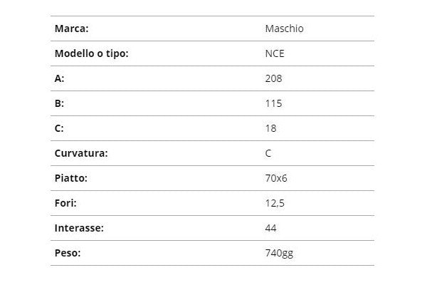 Zappetta Maschio nce (curva)