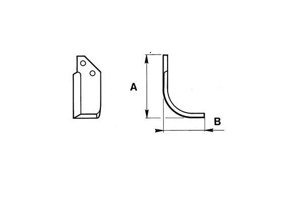 Zappetta sep motocoltivatore 2000-1300-1500 106163/64