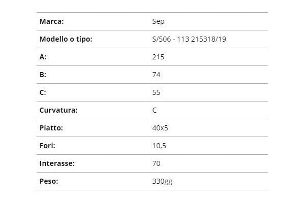 Zappetta sep s/506-113 215318/19