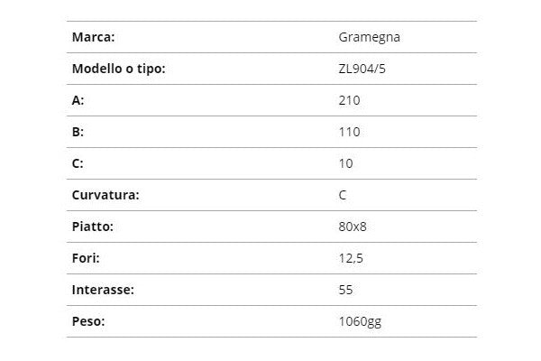 Zappetta gramegna zl904/5