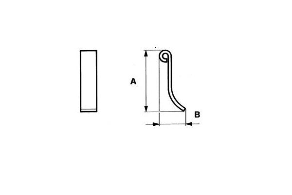 Coltello Perugini paletta