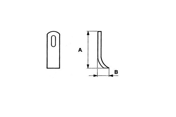 Coltello votex 35x10/98