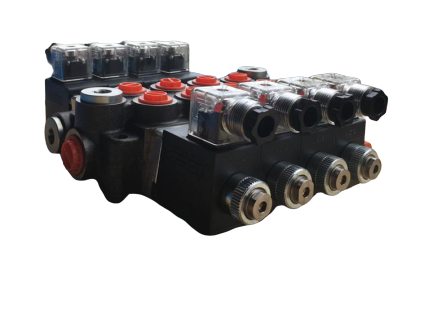 Distributore idraulico elettrico 3/8 4 vie 12V