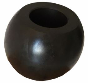 Rotula inferiore cat.2 nera 56x28