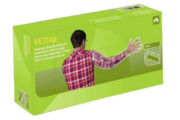 Guanti veterinario monouso - CF 100 PZ