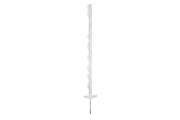 Paletti titan bianchi con piedino doppio alti 110 cm - CF 5 PZ