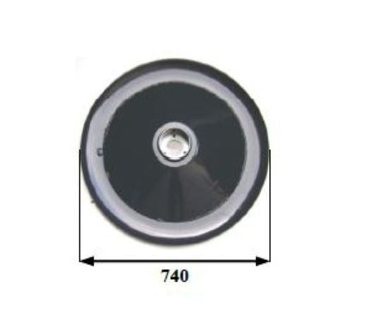 Disco folle p.z 165 con mozzo