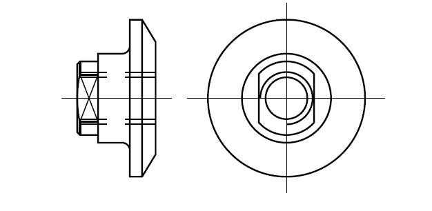 Bullone portacoltelli bcs-gs 1°tipo