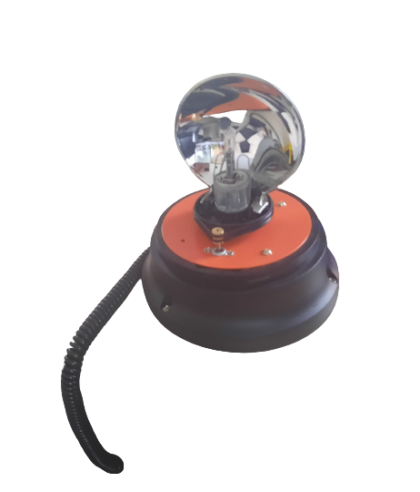 Lampada rotante calamitata alta 12/24V Movit