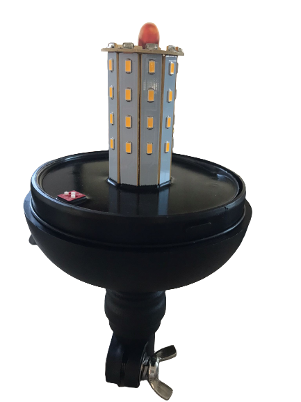 Lampada rotante imbuto flex - LED 12- 24V Movit