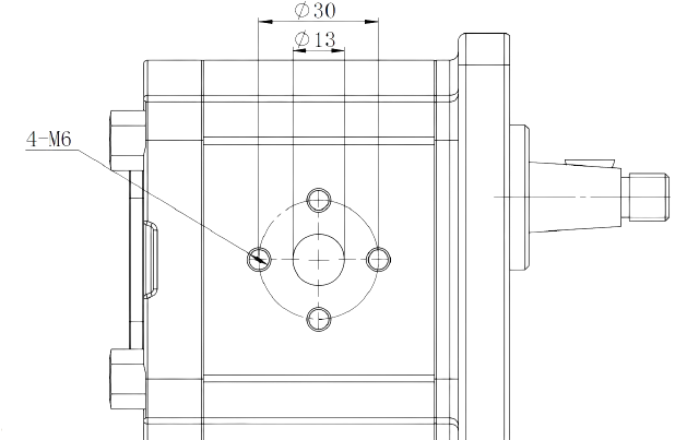 Pompa oleodinamica gr.2 c33x