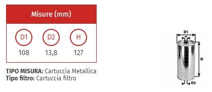 Filtro olio clean ml 32