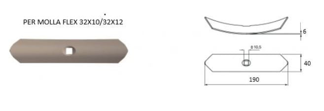 Zappetta flex 40x6x190