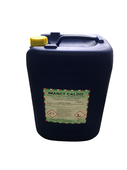 Imanet caldo - detergente clorattivo - tanica 30 kg
