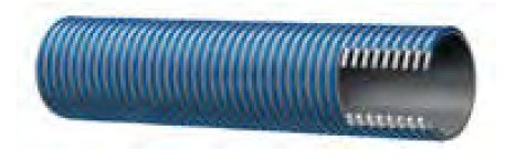 Tubo plastica - grigio/blu D.200