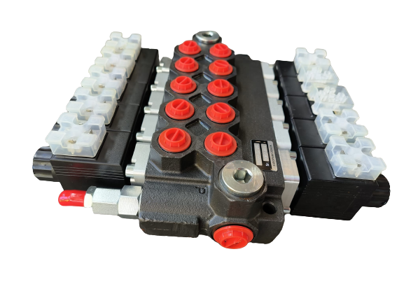 Distributore idraulico elettrico 3/8 5 vie 12V