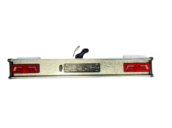 PARAURTO CON FANALE LED RETTANGOLARE JCT-02-036 - L.2400 MM