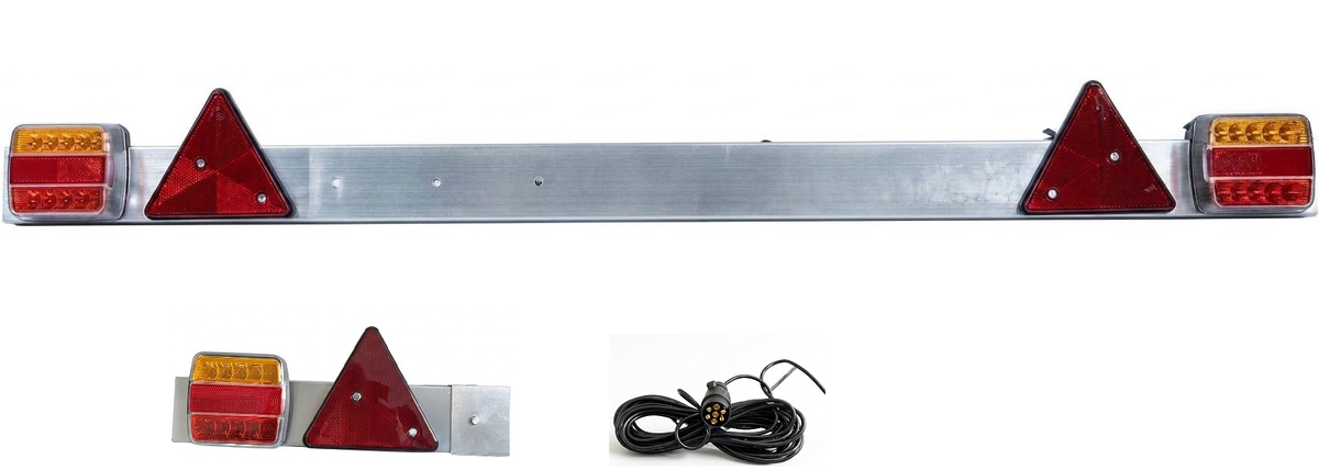 Asta agricola zincata LED
