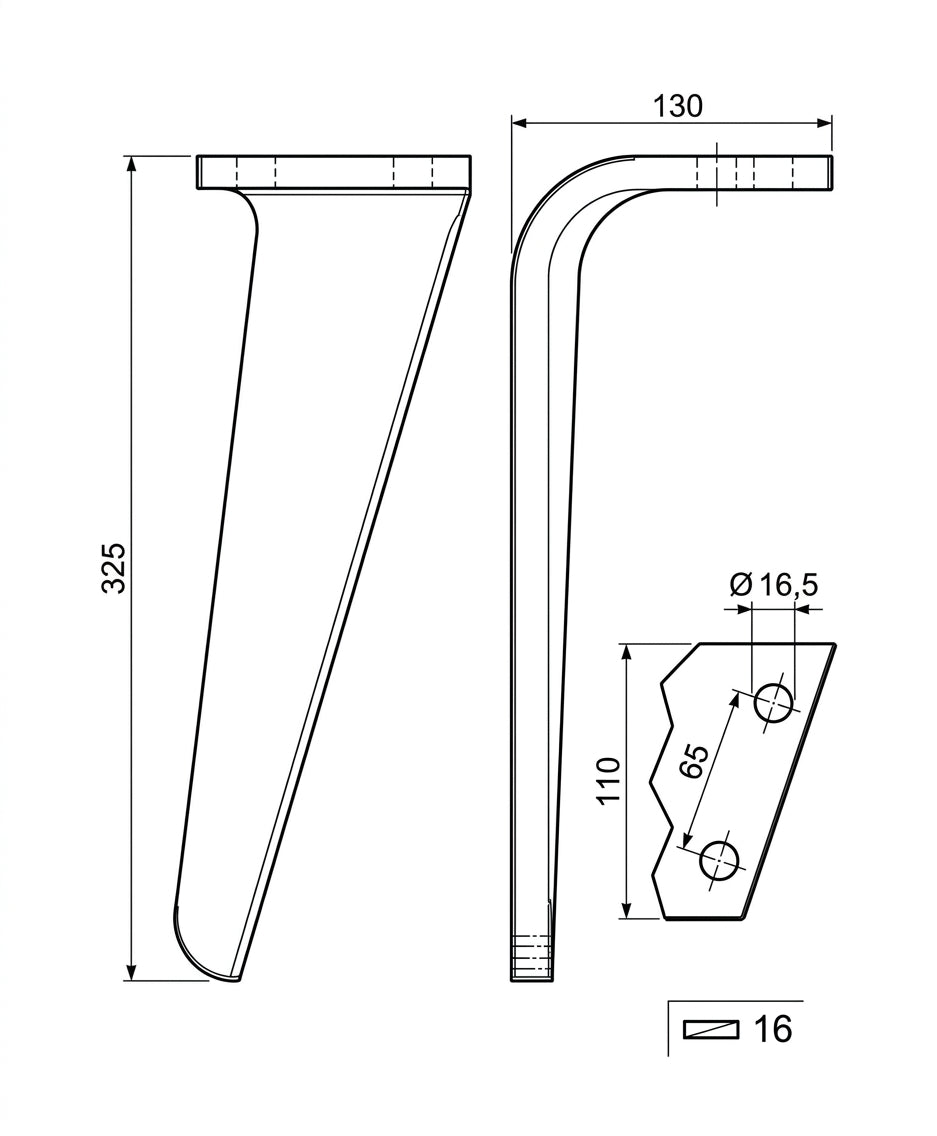 Dente lama Frandent pesante - Verso: DX