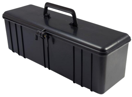 CASSETTA IN PLASTICA PORTA - ATTREZZI TIPO FIAT (420X125X125)