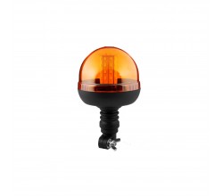 LAMPADA ROTANTE A LED TONDA, AD ASTA FLEX, 12/24V MOVIT