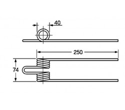 DENTE RANGHINATORE CECCATO