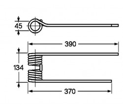 MOLLA GIRELLO KRONE F.9,5  DX