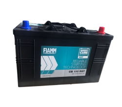 BATTERIA FIAMM 12V/110 AH + DX L.35 (IVECO DAILY)