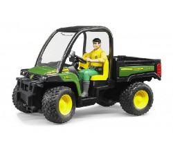 JOHN DEERE GATOR 855D CON FIGURA BRUDER - 02490