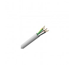 CAVO ELETTRICO BIANCO 5 VIE - SP 0.5 - L. 100 MT