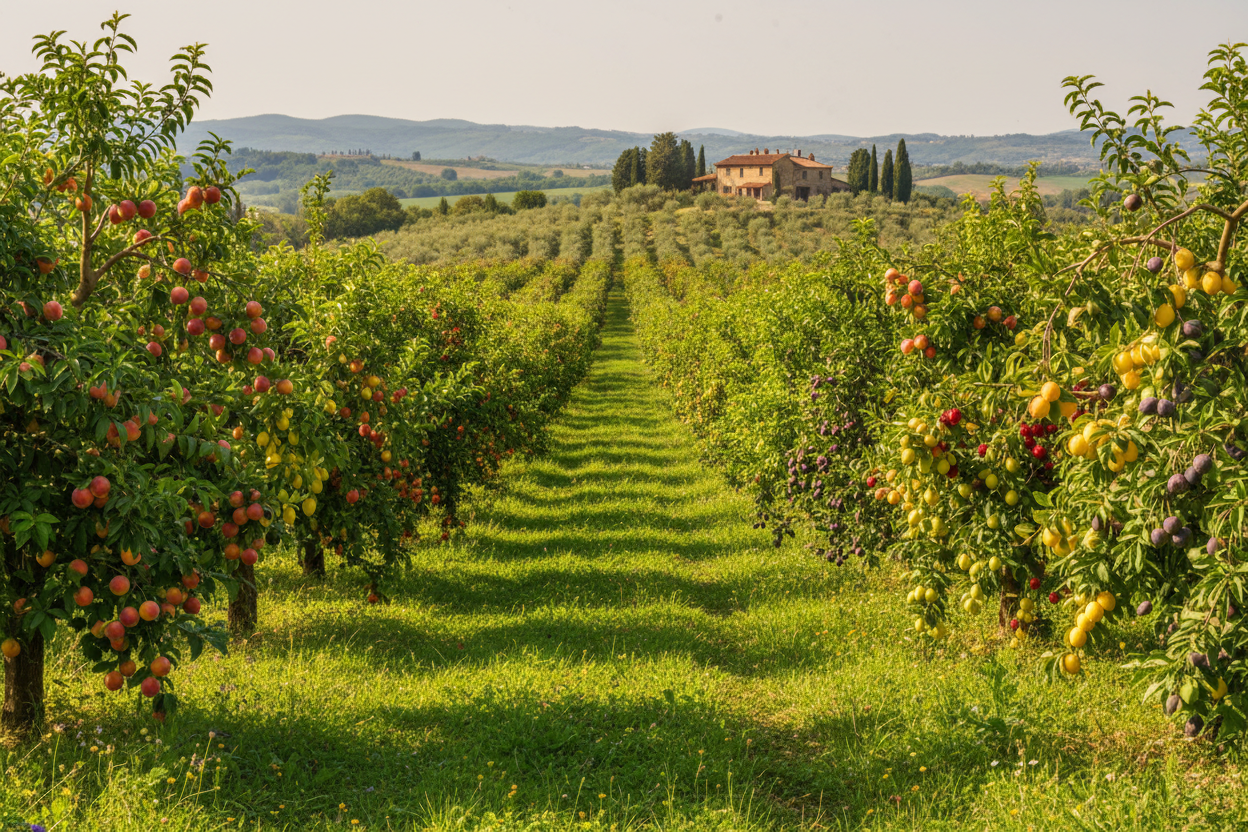 Vigneto e frutteto