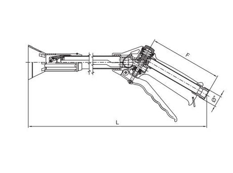 Lancia pistola 'bora'