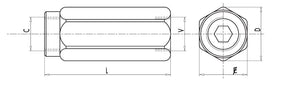 Valvola unidirezionale 1/2"