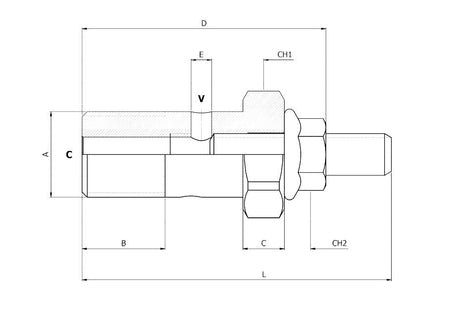 Vite strozzatrice 1/4"
