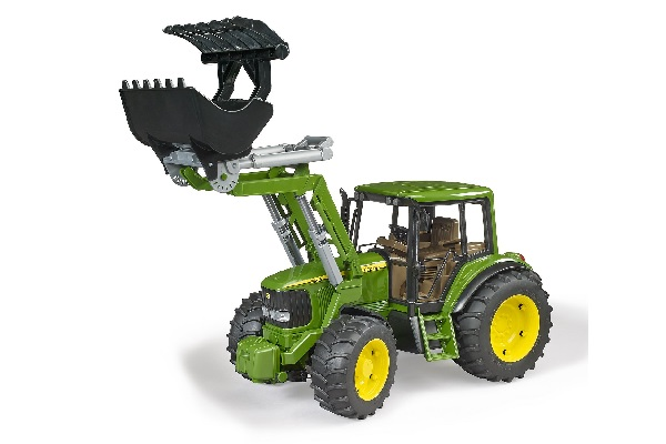 Trattore John Deere 6920 con benna Bruder