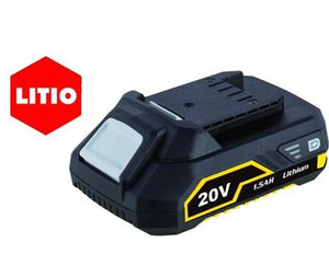 Batteria litio vigor - 20V/1,5 ah