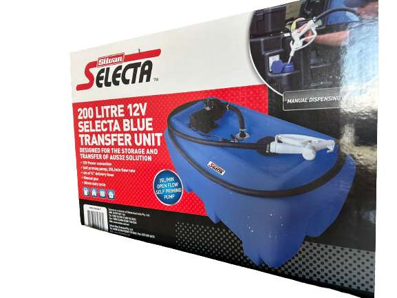 Serbatoio 200 LT per urea con pistola manuale