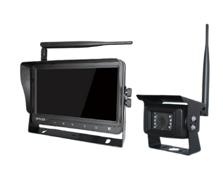 Kit monitor 9"+ telecamera posteriore -sd-split-wireless