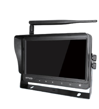 Kit monitor 7"+ telecamera posteriore -sd-split-wireless