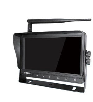 Kit monitor 7"+ telecamera posteriore -sd-split-wireless