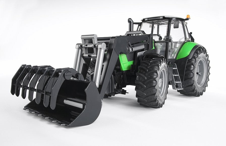 Trattore Deutz agrotron x720 con benna - Bruder