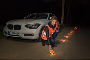 Kit luci segnalazione a 6 LED - ricaricabile