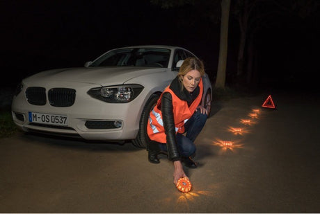 Kit luci segnalazione a 6 LED - ricaricabile